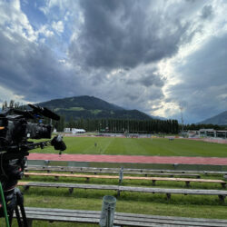 Videoproduktion im Stadion