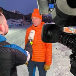 Redakteur für Servus am Abend bei 11 Städte Tour 2023 am Weißensee